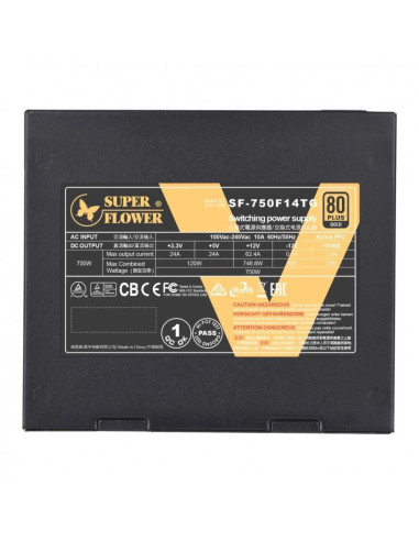 Sursa full modulara Super Flower Leadex V Gold PRO 750W Sursa full modulara Super Flower Leadex V Gold PRO 750W