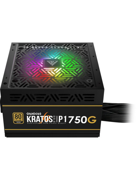 Sursa Gamdias Kratos P1 750W iluminare RGB,KRATOS-P1-750G