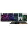 Kit tastatura mecanica si mouse Gamdias Hermes E1C neagra