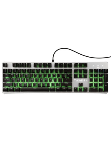 Kit tastatura mecanica si mouse Gamdias Hermes E1C neagra