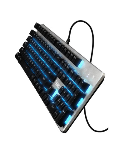Kit tastatura mecanica si mouse Gamdias Hermes E1C neagra