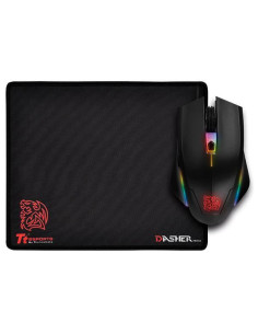 Mouse gaming si mousepad Tt eSPORTS Talon Elite iluminare RGB 2