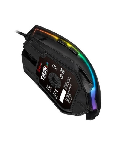Mouse gaming si mousepad Tt eSPORTS Talon Elite iluminare RGB