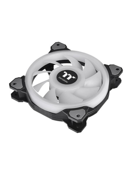 Set 3 ventilatoare Thermaltake Riing Quad 12 120mm iluminare