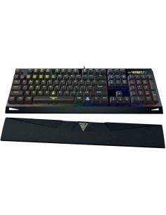 Tastatura gaming mecanica Gamdias Hermes P1 neagra iluminare 2