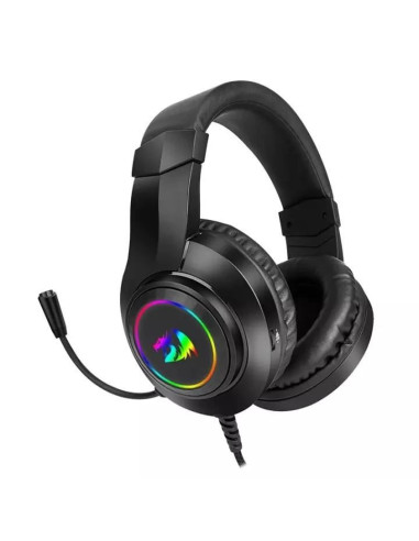 Casti gaming Redragon Hylas iluminare RGB negre,H260RGB-BK