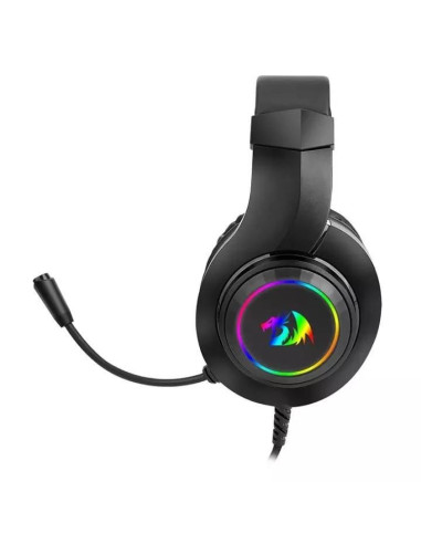Casti gaming Redragon Hylas iluminare RGB negre,H260RGB-BK