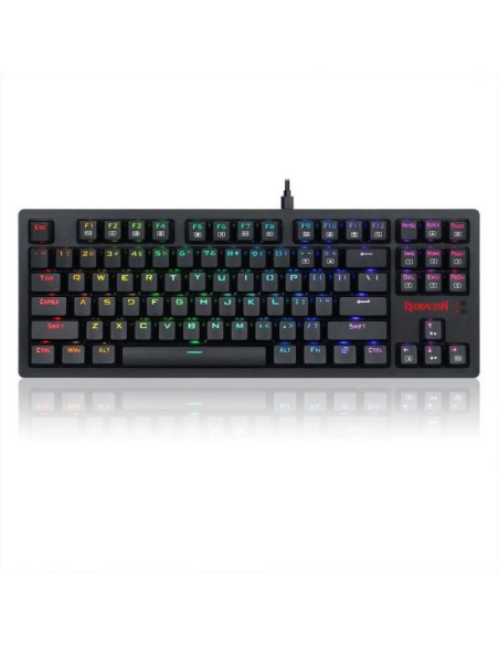 Tastatura gaming wireless si cu fir mecanica Redragon Knight