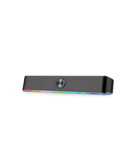 Soundbar Redragon Adiemus negru iluminare RGB,GS560-BK