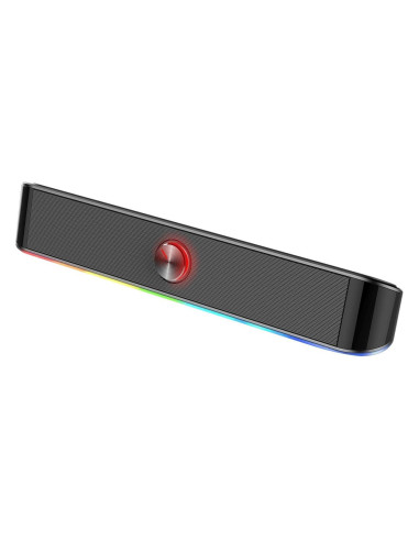 Soundbar Redragon Adiemus negru iluminare RGB,GS560-BK