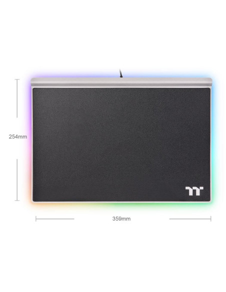 Mousepad Thermaltake Premium Argent MP1 iluminare