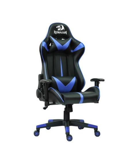 Scaun gaming Redragon Rampage negru cu albastru,C503-BB