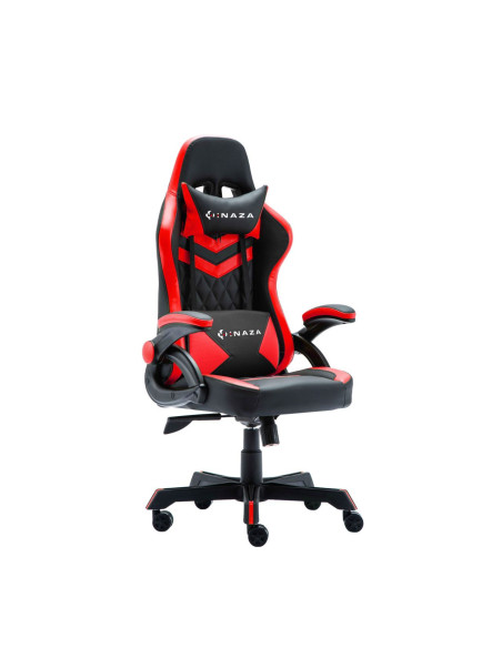 Scaun gaming Inaza Gritstone negru cu rosu,INZ-GRITSTONE Scaun gaming Inaza Gritstone negru cu rosu,INZ-GRITSTONE