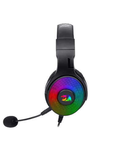 Casti gaming Redragon Pandora 2 negre iluminare RGB,H350RGB-1-BK
