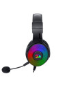 Casti gaming Redragon Pandora 2 negre iluminare RGB,H350RGB-1-BK