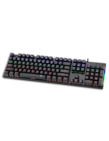 Tastatura gaming mecanica T-Dagger Naxos iluminare rainbow