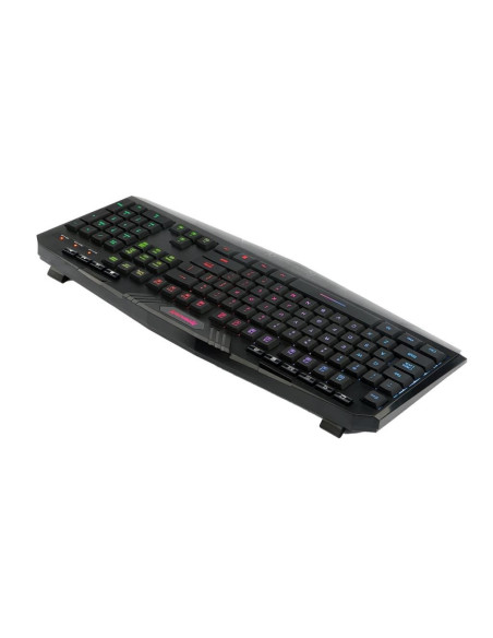 Tastatura gaming fara fir Redragon Harpe neagra iluminare