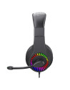 Casti gaming T-Dagger Caspian negre iluminare RGB,T-RGH211