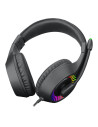 Casti gaming T-Dagger Caspian negre iluminare RGB,T-RGH211