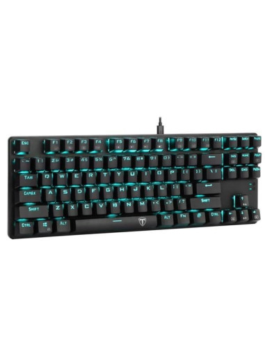 Tastatura mecanica T-Dagger Bora iluminare Ice Blue,T-TGK313-RD
