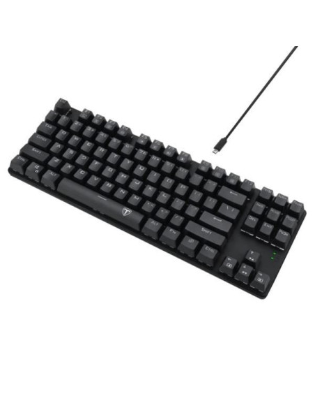 Tastatura mecanica T-Dagger Bora iluminare Ice Blue,T-TGK313-RD