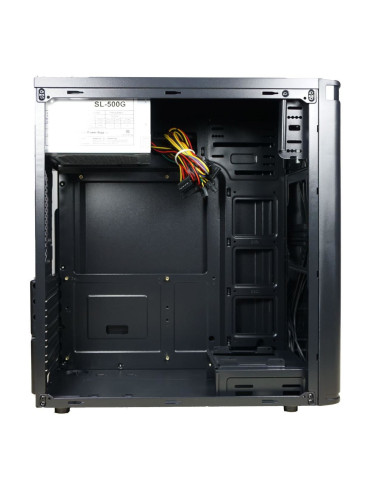 Carcasa Inter-Tech K-05P neagra cu sursa de 500W,K-05P-500