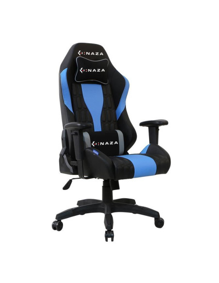 Scaun gaming Inaza Alvis negru cu albastru,INZ-ALVIS