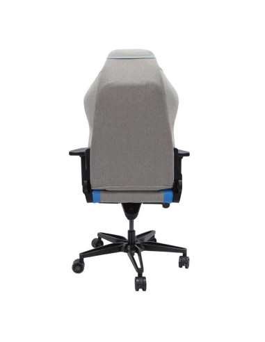 Scaun gaming Inaza Gunner gri cu albastru,INZ-GUNNER