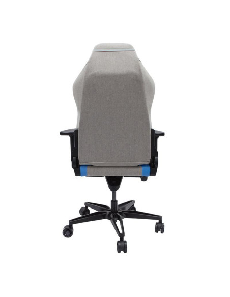Scaun gaming Inaza Gunner gri cu albastru,INZ-GUNNER