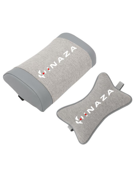 Scaun gaming Inaza Gunner gri cu albastru,INZ-GUNNER