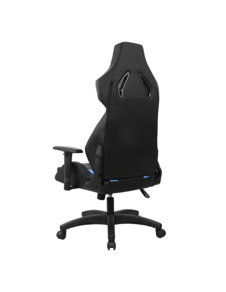 Scaun gaming Inaza Sigge negru cu albastru,INZ-SIGGE