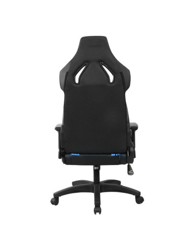 Scaun gaming Inaza Sigge negru cu albastru,INZ-SIGGE