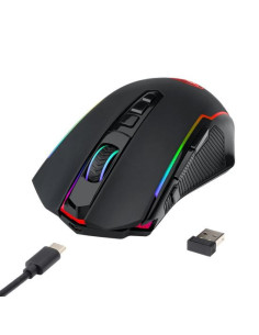 Mouse gaming wireless Redragon Ranger Lite negru iluminare