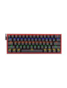 Tastatura gaming mecanica Redragon Fizz neagra iluminare