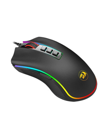 Mouse gaming Redragon Cobra V2 iluminare RGB negru,M711-2