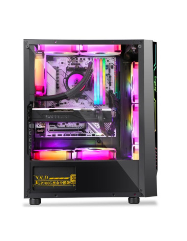Carcasa Segotep Nova S6 neagra,SG-NS6