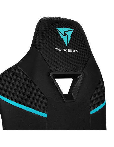 Scaun gaming Thunder X3 TC5 Max Jet negru,TC5-MAX-JBK