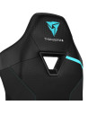 Scaun gaming Thunder X3 TC3 Max Jet negru,TC3-MAX-JBK