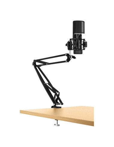 Microfon Streamplify MIC RGB cu brat tip pantograf cu