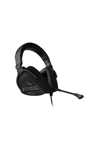 Casti gaming ASUS ROG Delta S Animate iluminare