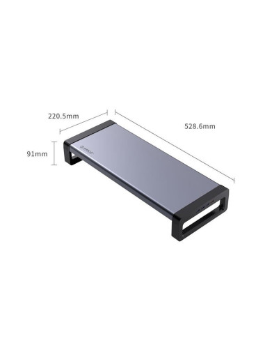 Stand monitor Orico HSQ-02Q gri,HSQ-02Q-EU-GY