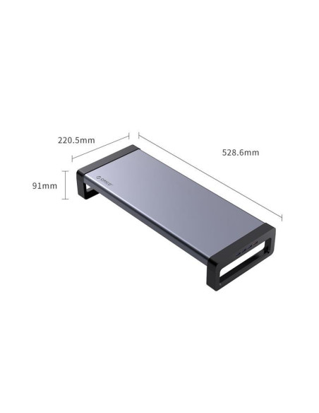 Stand monitor Orico HSQ-02Q gri,HSQ-02Q-EU-GY