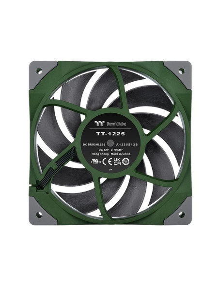 Ventilator Thermaltake ToughFan 12 120mm verde,CL-F117-PL12RG-A