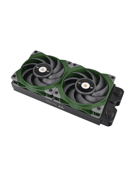 Ventilator Thermaltake ToughFan 12 120mm verde,CL-F117-PL12RG-A