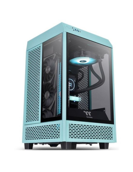 Carcasa Thermaltake The Tower 100 turquoise,CA-1R3-00SBWN-00