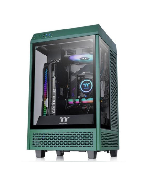 Carcasa Thermaltake The Tower 100 Racing verde,CA-1R3-00SCWN-00