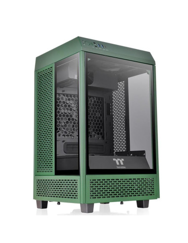 Carcasa Thermaltake The Tower 100 Racing verde,CA-1R3-00SCWN-00