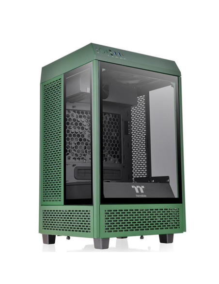 Carcasa Thermaltake The Tower 100 Racing verde,CA-1R3-00SCWN-00