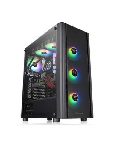 Carcasa Thermaltake V250 TG aRGB Air neagra,CA-1Q5-00M1WN-03
