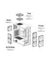 Carcasa Thermaltake Divider 300 TG Air neagra,CA-1S2-00M1WN-02